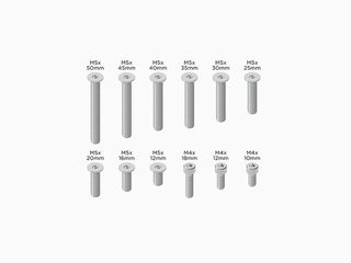 Quad Lock Spare Part Replacement Screw Set (9 Pcs To Suit Quad Lock Range)