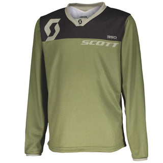 Scott YOUTH 350 Dirt Jersey Green/Tan