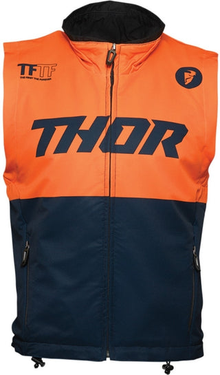 Thor Warmup Vest - Mid/Orange