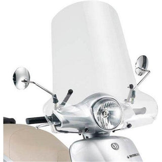 Givi Windscreen Transparent Only - SYM Fiddle II 50-125-09-14/SYM II 50-125-15-24 (Needs Fitting Kit A293A)