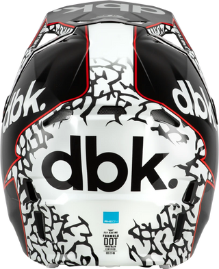 Fly Racing Formula CP SE DBK Full Face Helmet - Black / White / Grey
