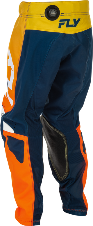 Fly Racing 2026 Kinetic MX Youth Pants - Navy/Orange