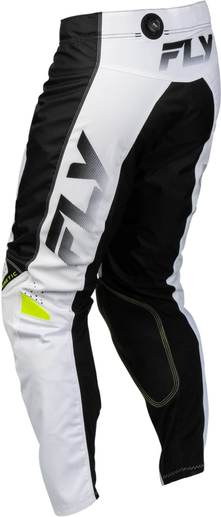 Fly Racing 2027 Kinetic MX Fade Pants - Black / White / Hi-Vis