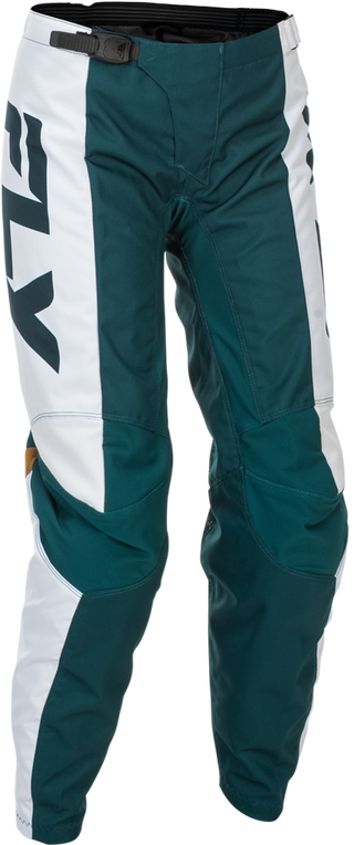Fly Racing 2026 F-16 MX Women's Pants - Teal/White/Gold