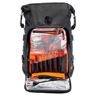 Biltwell Exfil 80 2.0 Luggage Sissy Bar Bag - Black