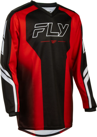 Fly Racing 2027 F-16 MX Youth Raze Jersey - Black / Red / White