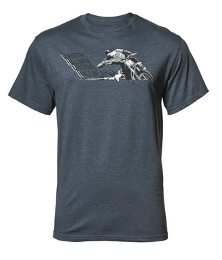 Thor S18 Short Sleeve Skid Tee - Navy