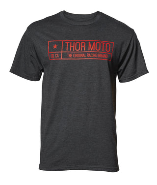 Thor S18 Short Sleeve Establish Tee - Charcoal