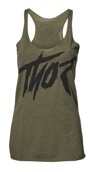 Thor S18W Overshot Tank Singlet - Green