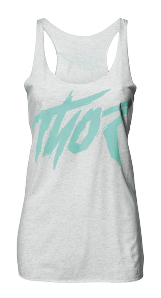 Thor S18W Overshot Tank Singlet - White