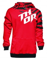 Thor S17 Pullover Dazz Fleece Hoodie - Red