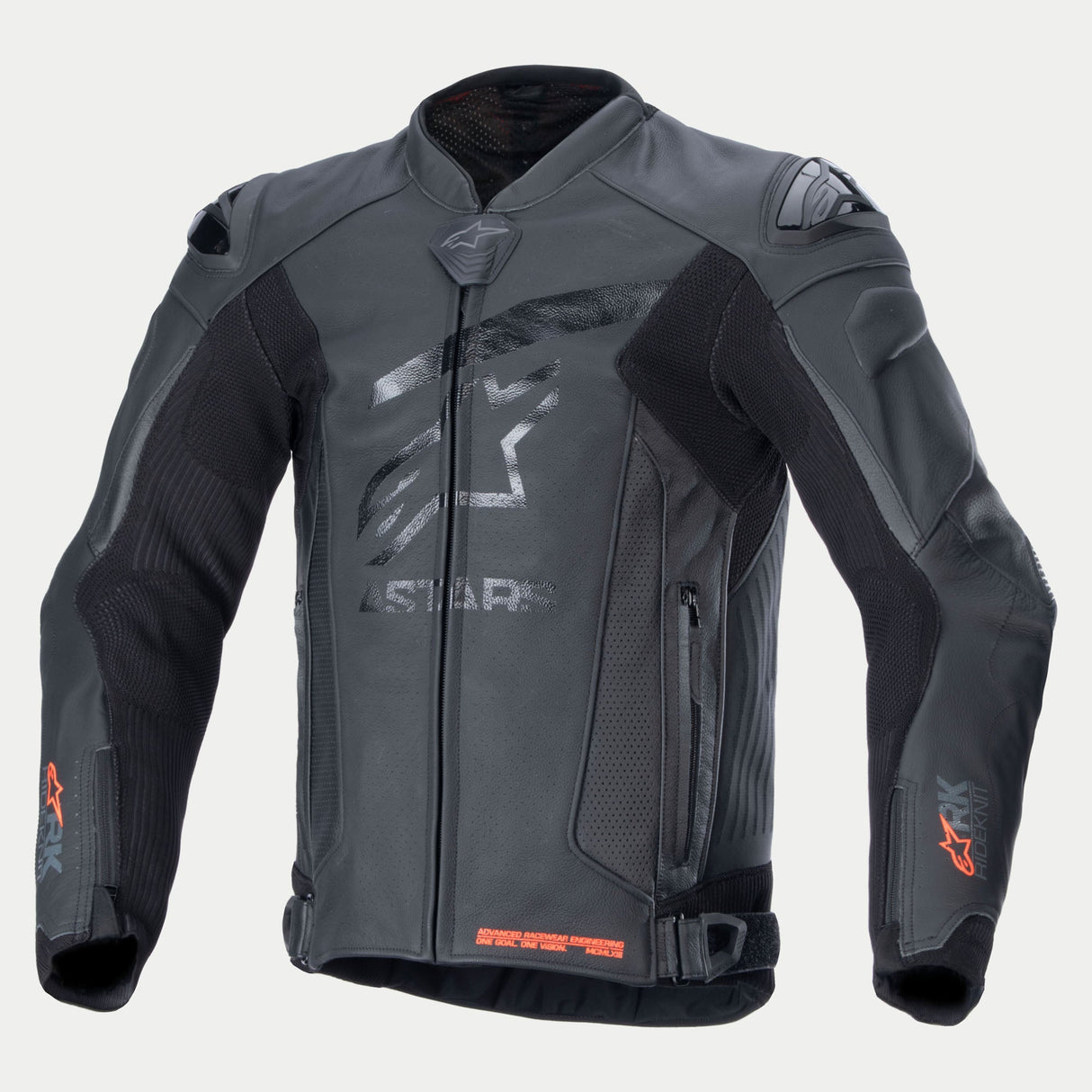Alpinestars Gp Plus R V4 Rideknit Leather Jacket - Black Black