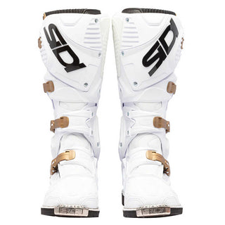 SIDI Crossfire 3 Motorcycle Boots - White/Bronze