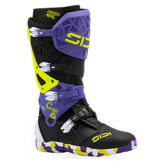 SIDI Crossair X Long Boots - Black/Violet