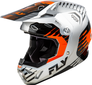 Fly Formula Cp Slice Helmet - Grey Orange Black