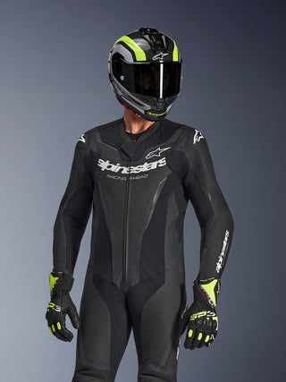 Alpinestars GP Force V2 One-Piece Leather Suit - Black