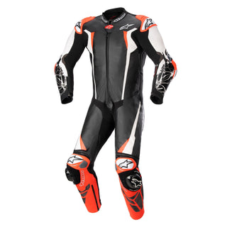 Alpinestars Racing Absolute V2 1 Pc Suit - Black White Red Fluro