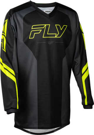 Fly Racing 2027 F-16 MX Youth Raze Jersey - Black / Gray