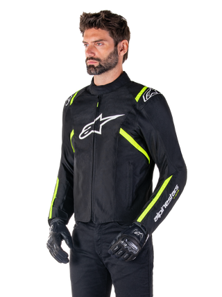 Alpinestars T Sps V2 Waterproof Jacket - Black White Fluro Yellow