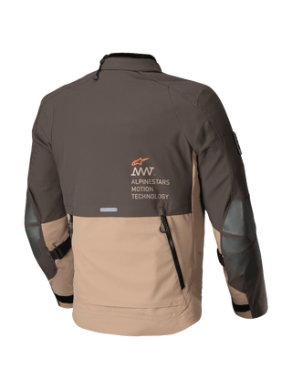 Alpinestars AMT-8 Stretch Drystar Xf Jacket - Dark Brown/Dark Khaki