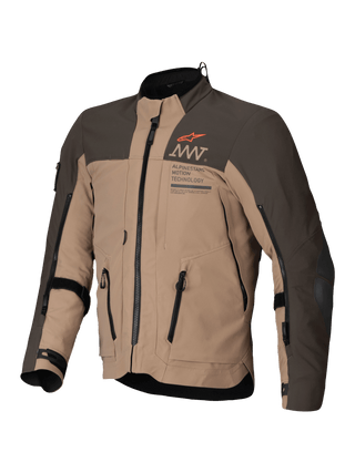 Alpinestars AMT-8 Stretch Drystar Xf Jacket - Dark Brown/Dark Khaki