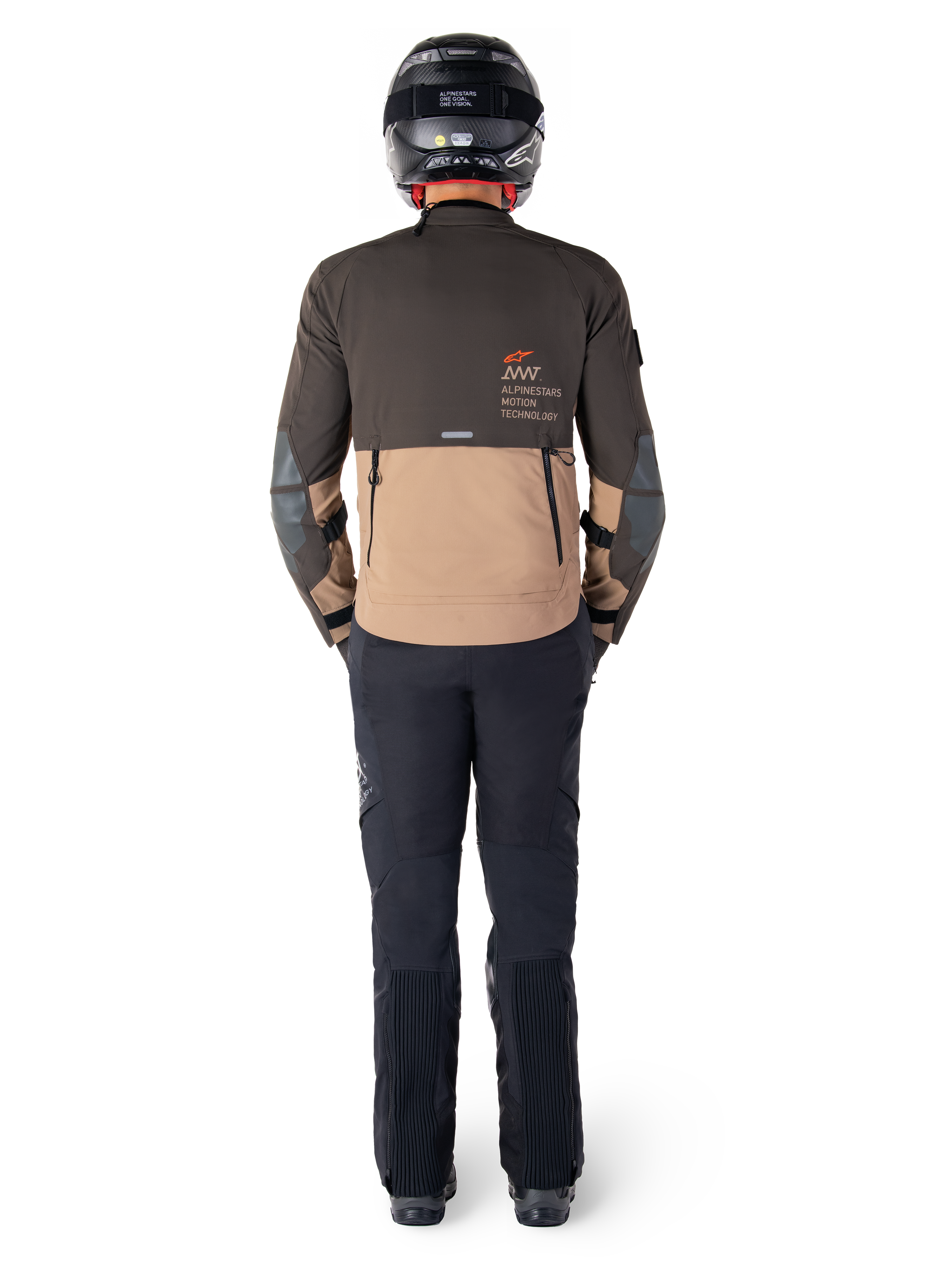 Alpinestars AMT-8 Stretch Drystar Xf Jacket Dark Brown/Dark