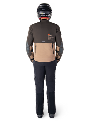 Alpinestars AMT-8 Stretch Drystar Xf Jacket - Dark Brown/Dark Khaki