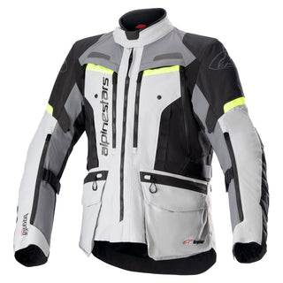 Alpinestars Bogota Pro Drystar Adventure Jacket - Gray/Gray/Fluro Yel