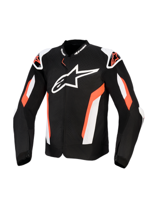 Alpinestars T-GP Air Riding Jacket - Black / Fluoro Red
