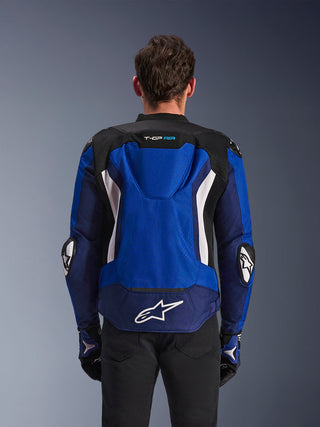 Alpinestars T-GP Air Riding Jacket - Bright Blue / Navy / White