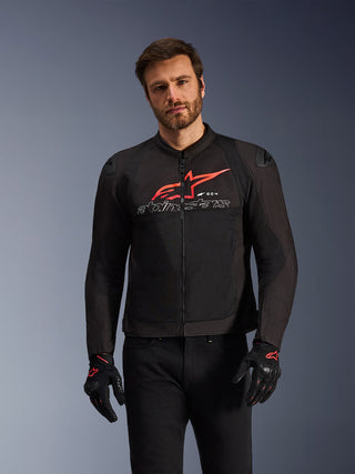 Alpinestars SMX Air Riding Jacket - Black / Bright Red / White