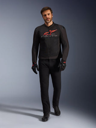 Alpinestars SMX Air Riding Jacket - Black / Bright Red / White