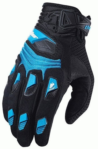 Thor S14 Deflector Gloves - Blue