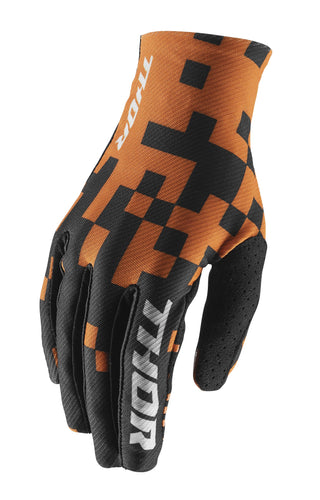 Thor S17S Void Gloves - Orange/Black