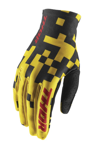 Thor S17S Void Gloves - Yellow/Black