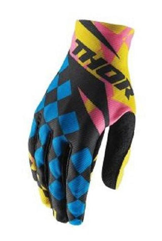 Thor S17S Void Gloves - Pink/Yellow