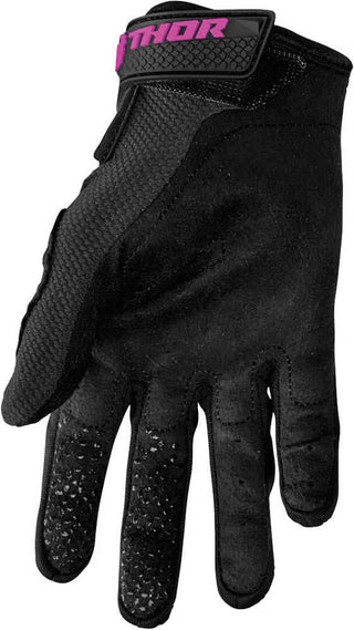 Thor Women Sector Gloves - Black/Pink