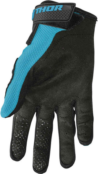 Thor Women Sector Gloves - Aqua/White