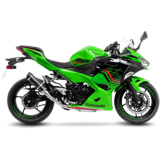 LeoVince GP Corsa Evo Carbon Slip-On Exhaust Kawasaki Ninja & CFMOTO 450SR