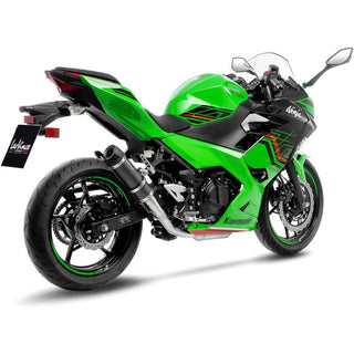 LeoVince GP Corsa Evo Carbon Slip-On Exhaust Kawasaki Ninja & CFMOTO 450SR