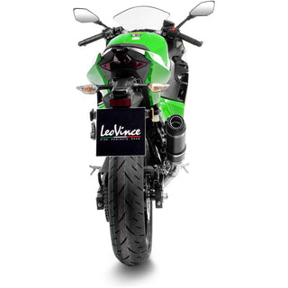 LeoVince GP Corsa Evo Carbon Slip-On Exhaust Kawasaki Ninja & CFMOTO 450SR