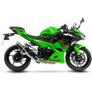 LeoVince GP Corsa Carbon Slip-On Exhaust Kawasaki Ninja 400 / Z400 & CFMOTO 450SR
