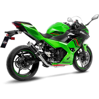 LeoVince GP Corsa Carbon Slip-On Exhaust Kawasaki Ninja 400 / Z400 & CFMOTO 450SR