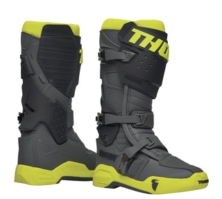 Thor Radial Boots - Flo/Yellow