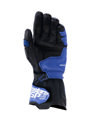 Alpinestars SP-9 Riding Gloves - Bright Blue / Navy / White