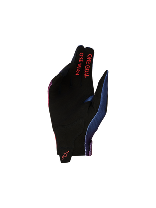 Alpinestars Youth Radar Gloves 2024-2027 - Fire Red Deep Blue