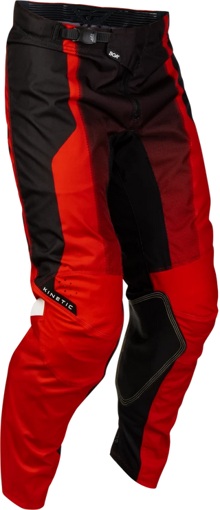Fly Racing 2027 Kinetic MX Fade Pants - Black / Red / White