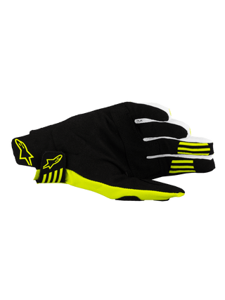 Alpinestars 2025 Techstar Gloves - Black/Yellow Fluo