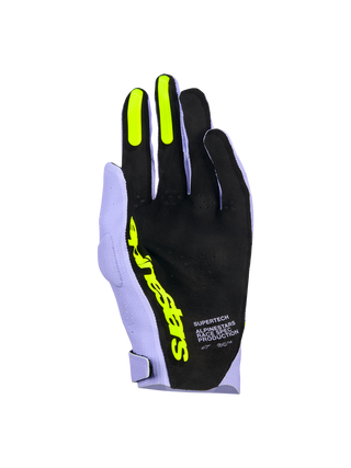Alpinestars 2026 Supertech MX Gloves - Lavender/Violet Fluo/Yellow