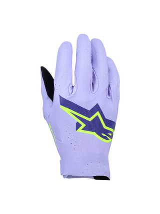 Alpinestars 2026 Supertech MX Gloves - Lavender/Violet Fluo/Yellow